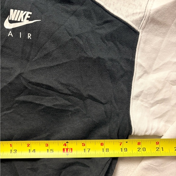 Nike Air Black and White Zip up Hoodie - Picture 6 of 7